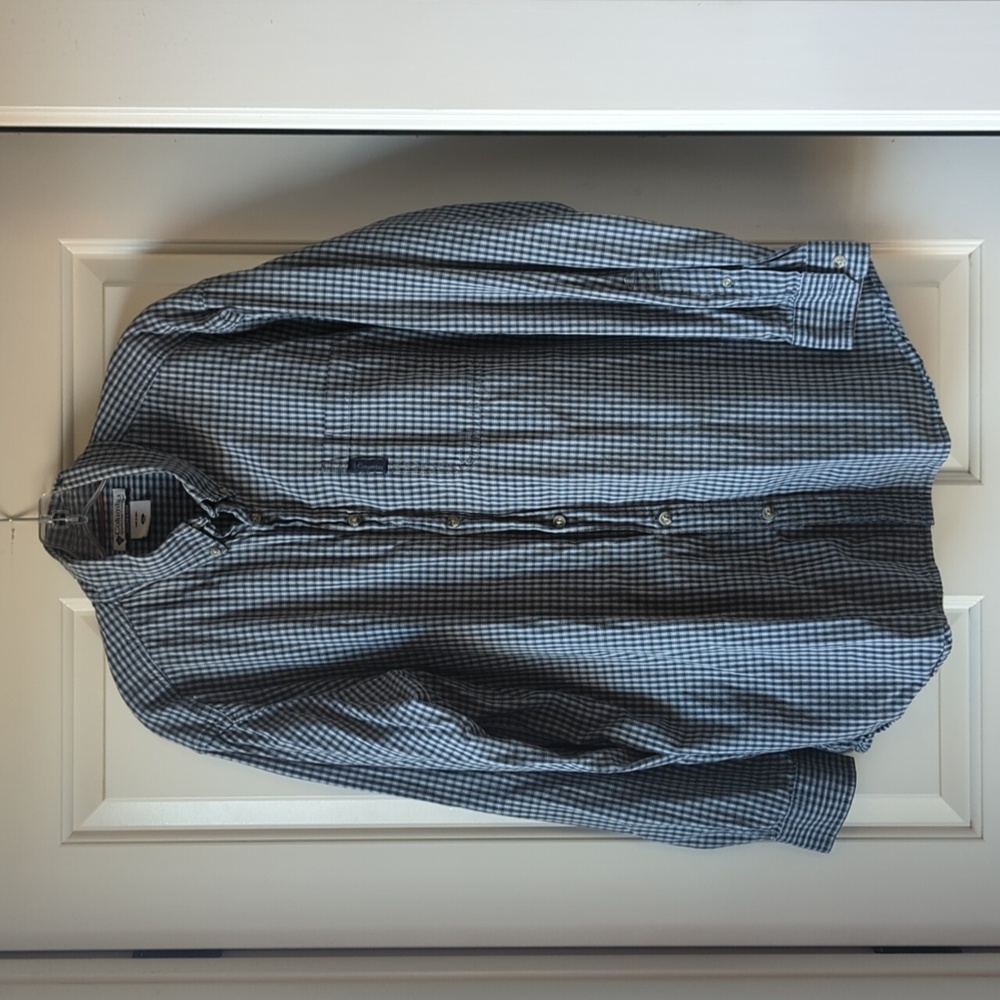 Columbia Plaid Button Up